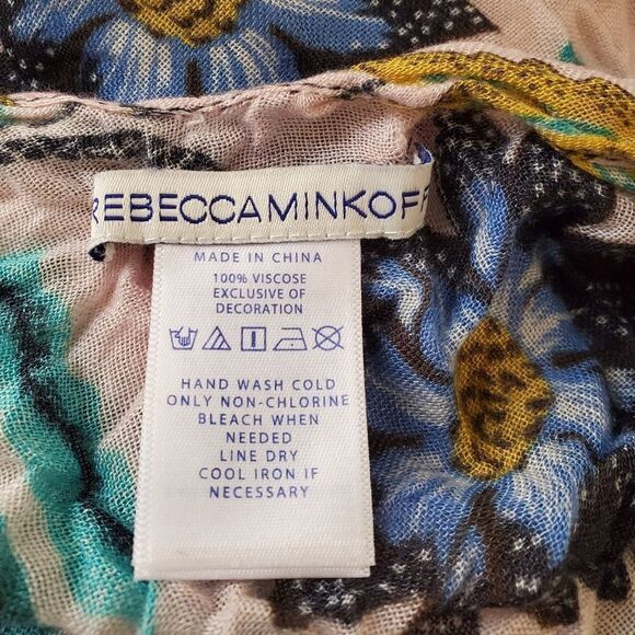 REBECCA MINKOFF Mixed Floral Ruanna Sz OS - Picture 8 of 8